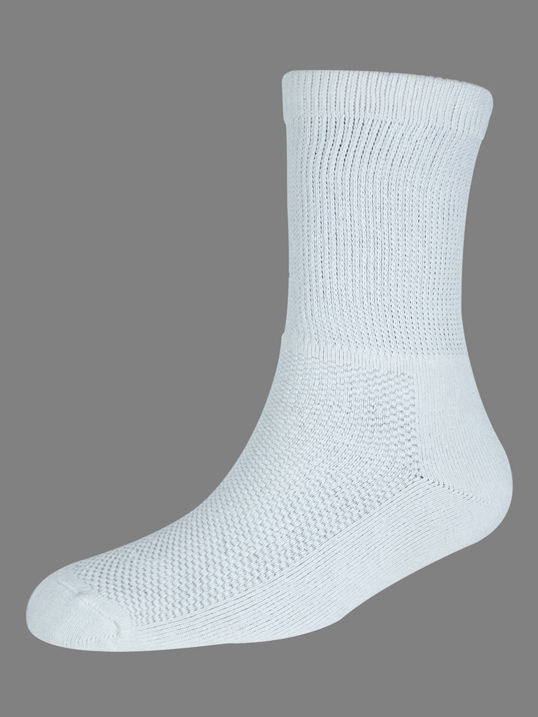 

Cotstyle Unisex Anti-Bacterial Diabetic Ankle-Length Socks, White