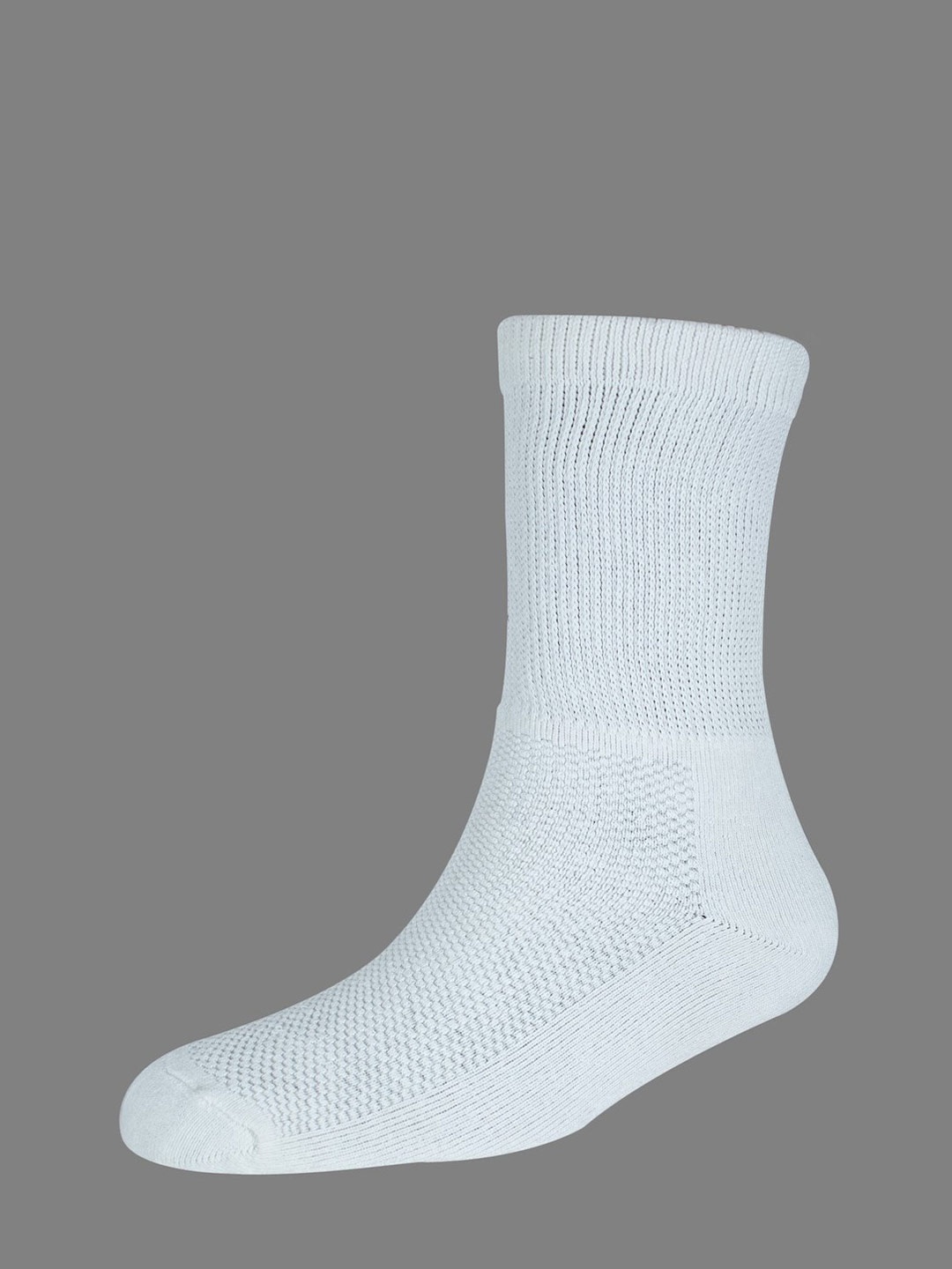 

Cotstyle Men Anti-Bacterial Diabetic Ankle-Length Socks, White