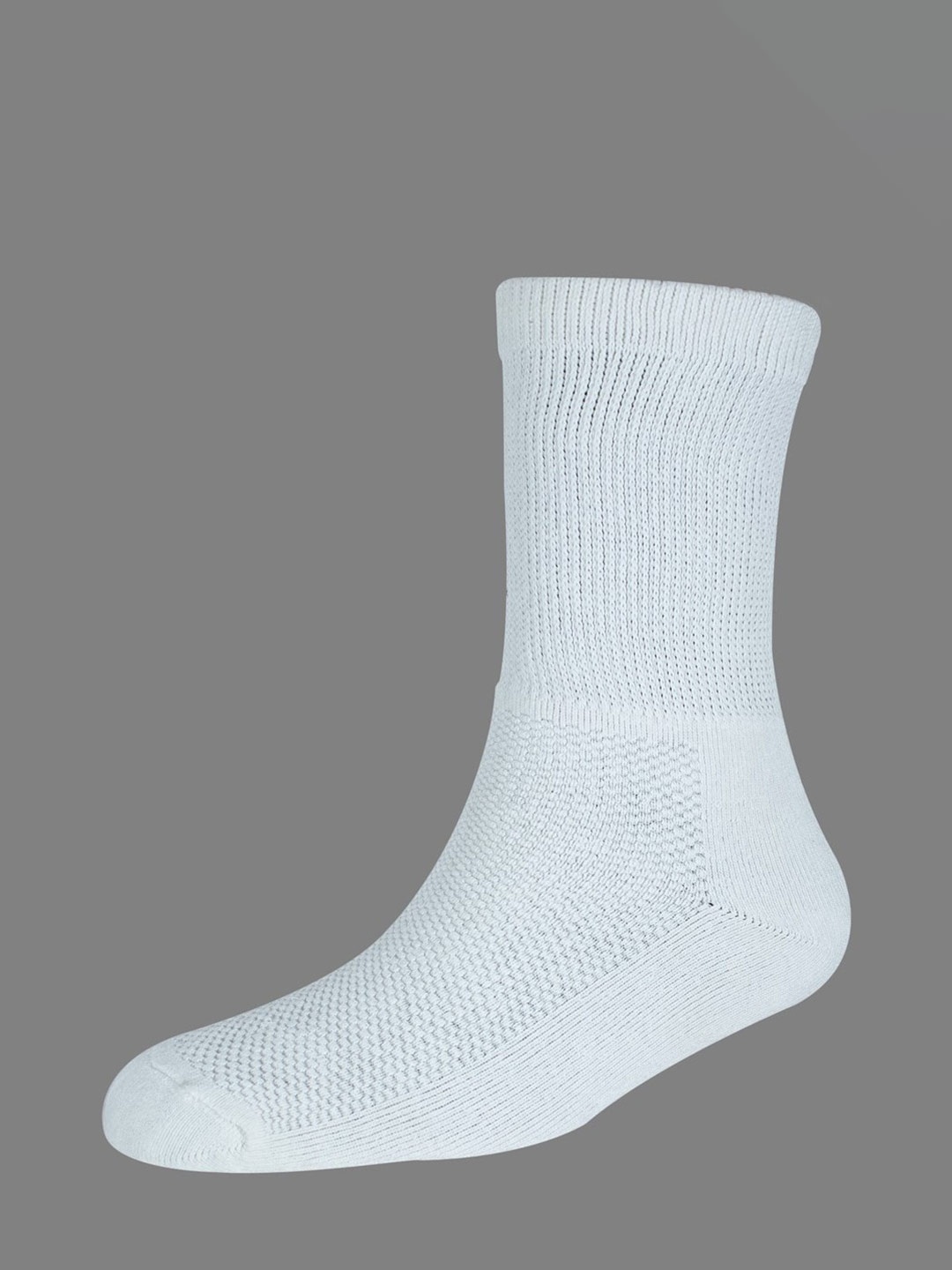 

Cotstyle Men Anti-Bacterial Diabetic Ankle-Length Socks, White