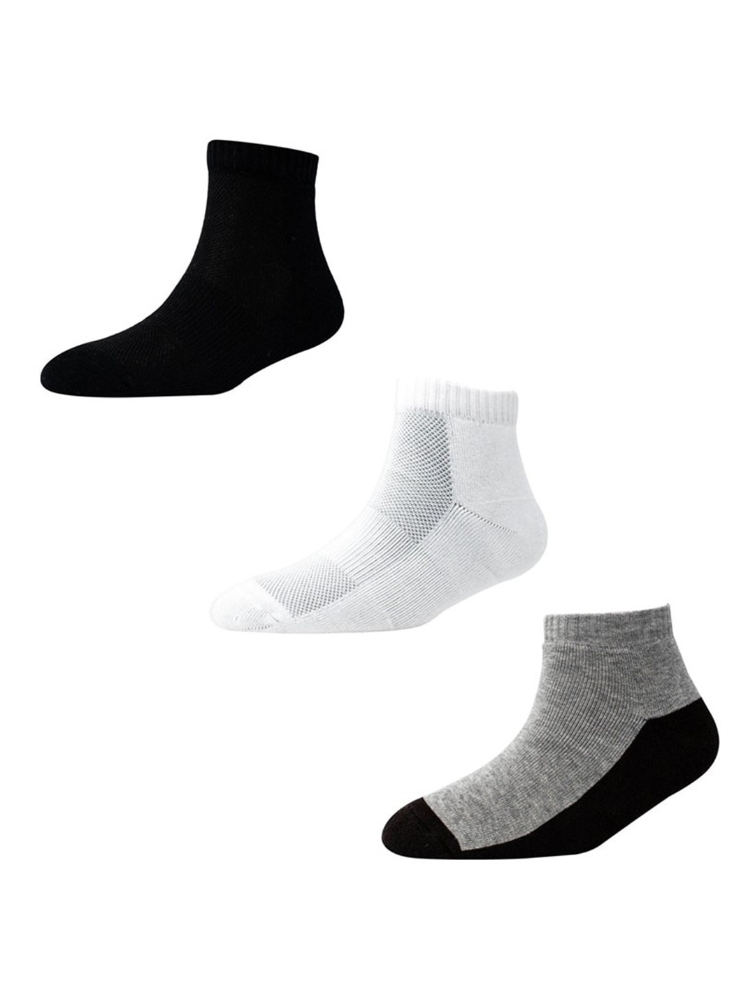 

Cotstyle Men Pack Of 3 Assorted Ankle Length Socks