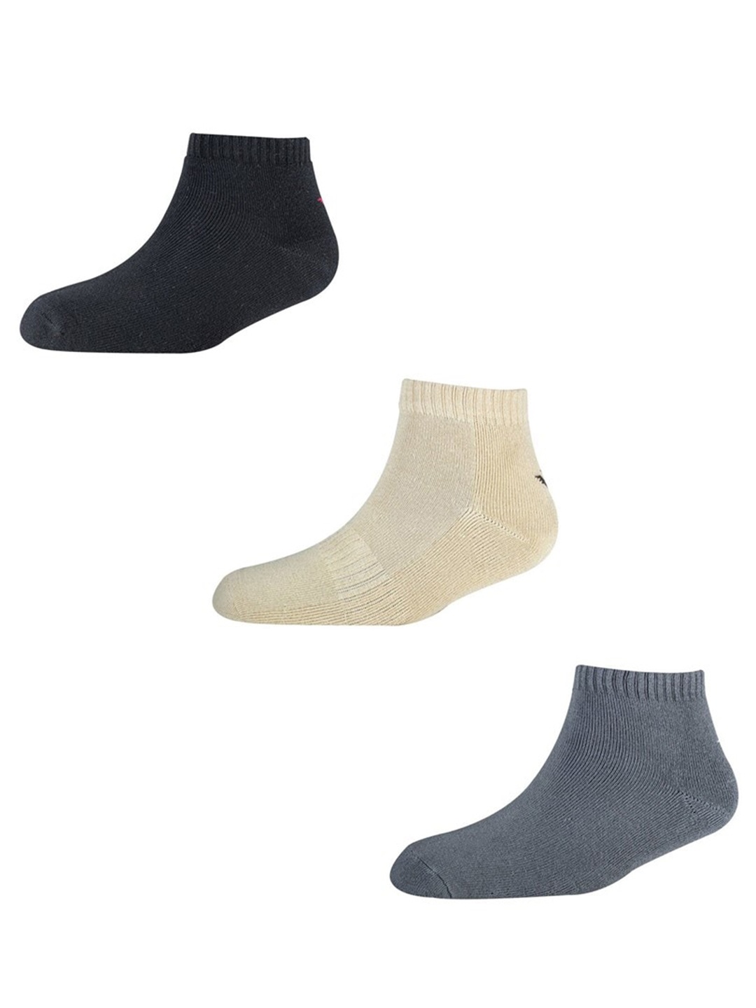 

Cotstyle Pack Of 3 Ankle-Length Socks, Assorted