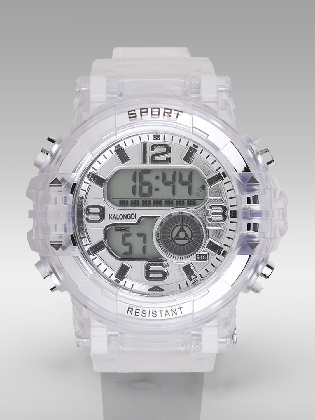 

Fantasy World Kids Printed Dial & Digital Multi Function Sports Watch FW-Sport-NEW-016-SL, Grey