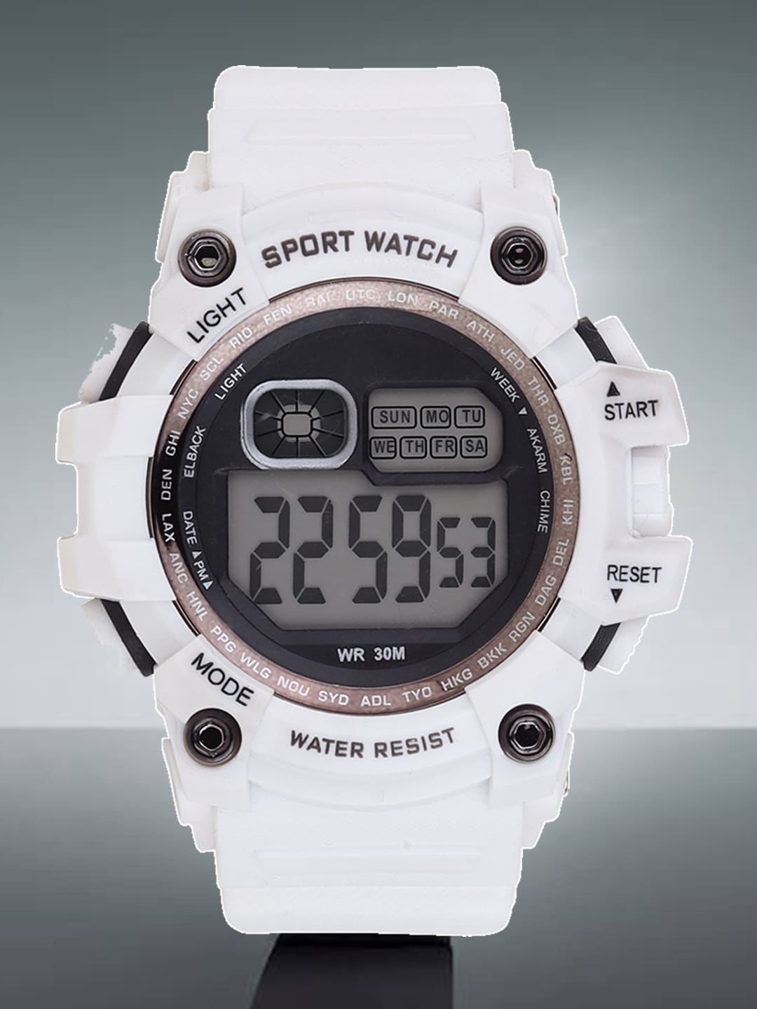 

Fantasy World Kids Printed Dial & Digital Multi Function Sports Watch FW-Sport-NEW-015-GRY, Grey