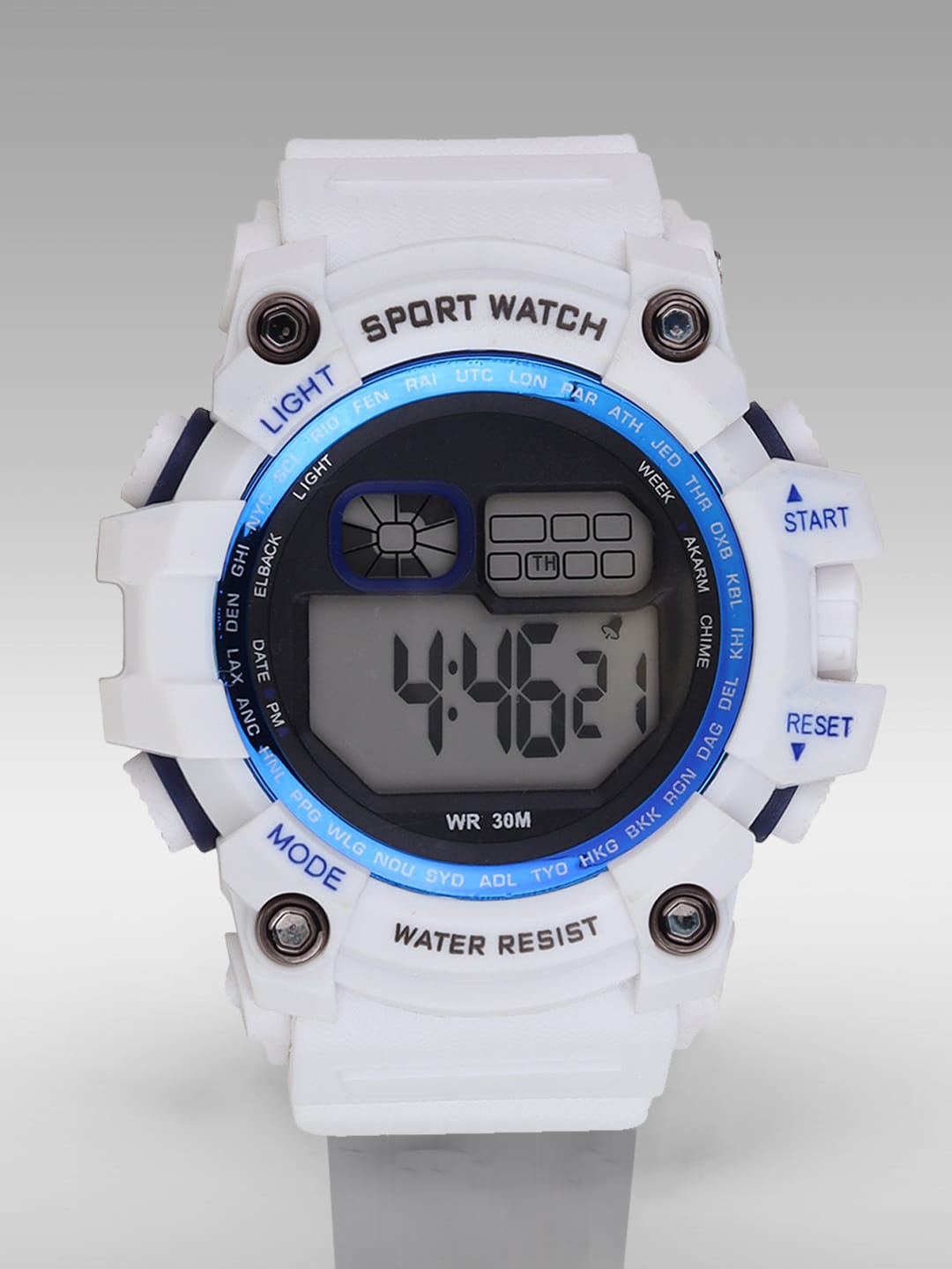 

Fantasy World Kids Printed Dial & Digital Multi Function Sports Watch FW-Sport-NEW-015-BL, Grey