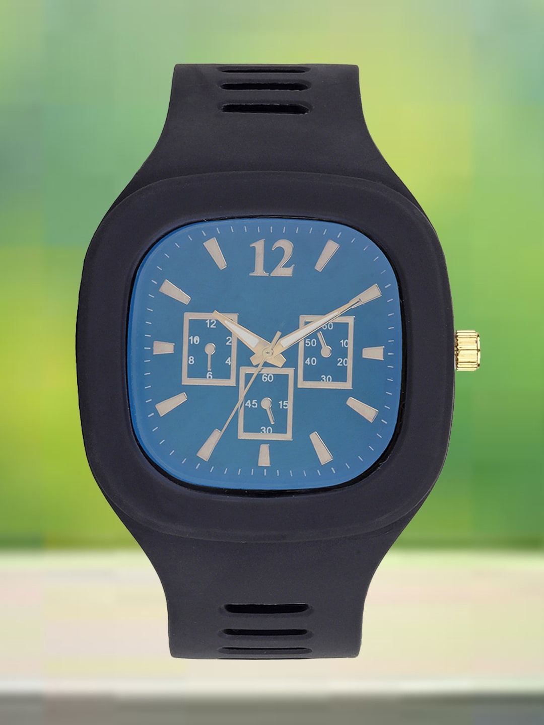

Fantasy World Kids Printed Dial & Sports Analogue Watch FW-Sport-NEW-020-BK, Blue