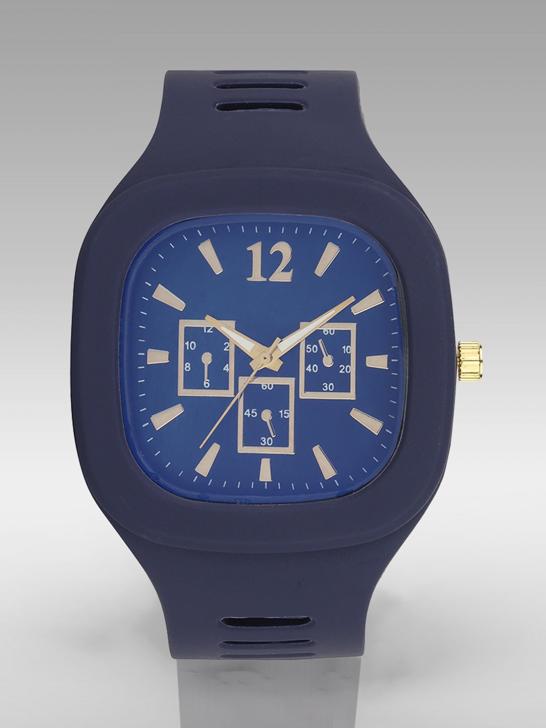 

Fantasy World Kids Blue Printed Dial & Blue Straps Analogue Watch FW-Sport-NEW-020-BL, Navy blue