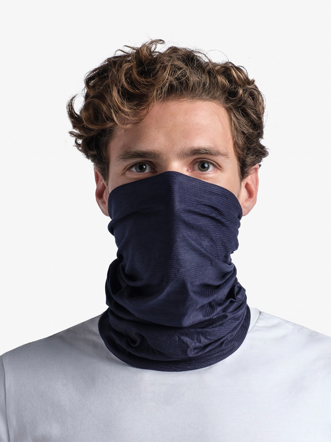 

Original Buff SA Unisex Coolnet Self Design Scarf, Blue