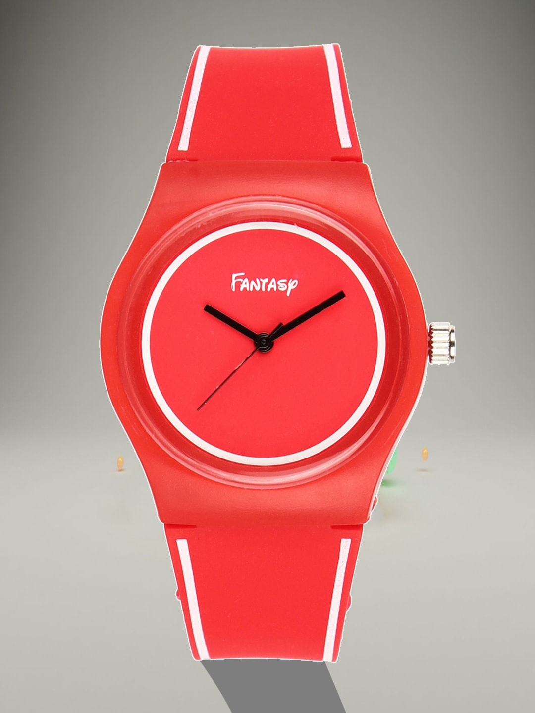 

Fantasy World Kids Red Dial & Red Straps Analogue Watch FW-9003-RD