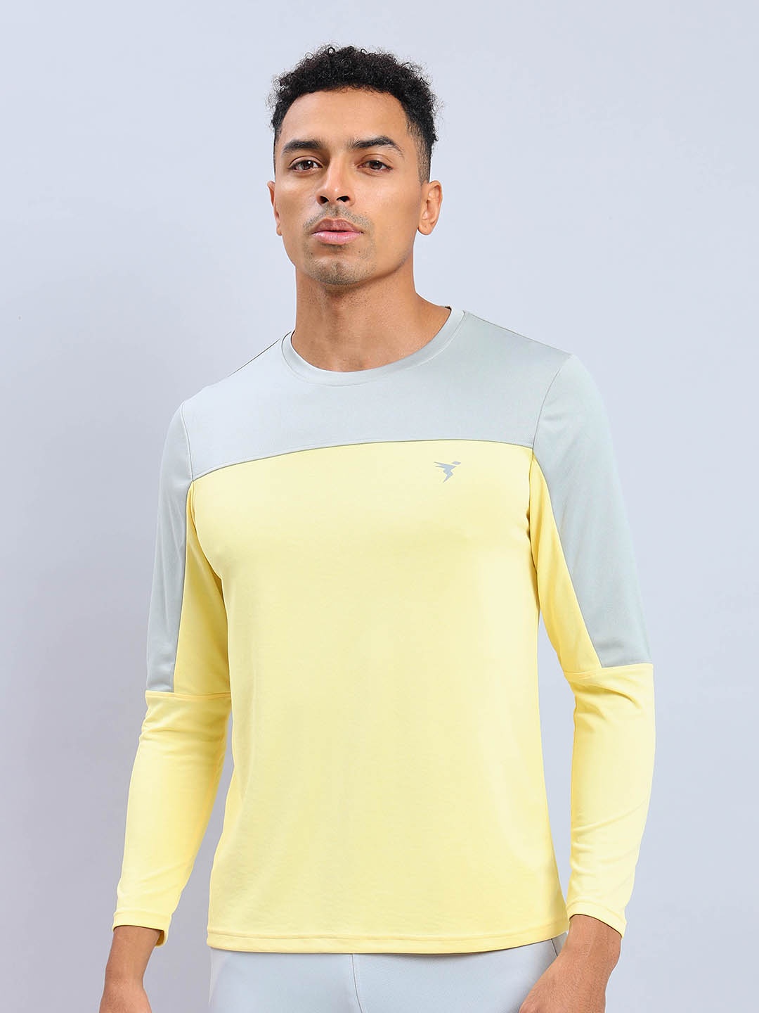 

Technosport Colourblocked Anti Odour Sports T-shirt, Yellow