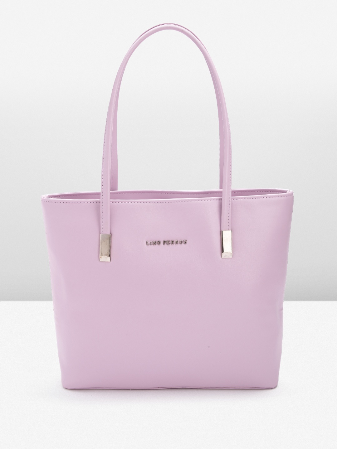 

Lino Perros Structured Shoulder Bag, Lavender