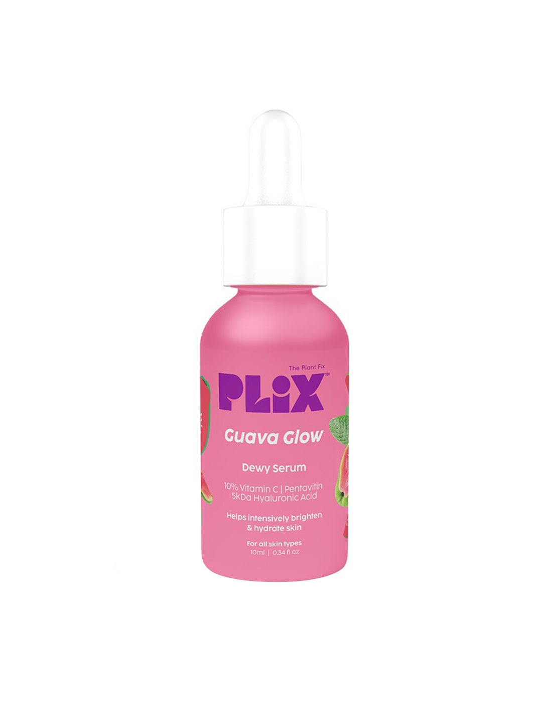 

PLIX THE PLANT FIX Guava Face Serum With Skin Brightening - 10ml, Pink
