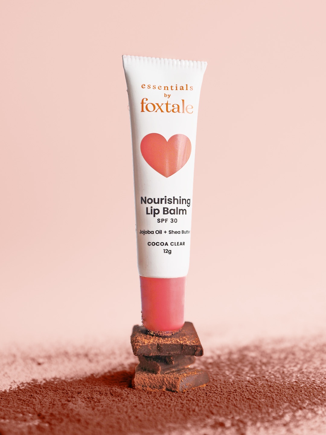 

FoxTale Essential Nourishing Lip Balm - Cocoa Clear - 12 - 12g, Na
