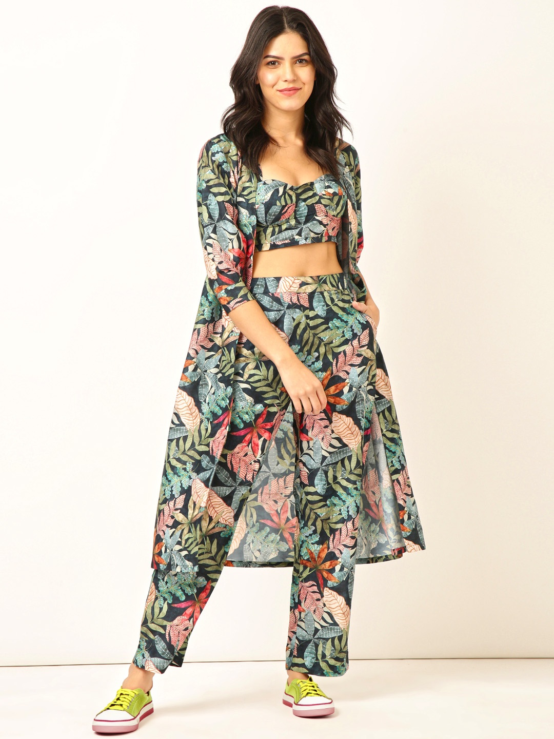 

Bannos Swagger Women Printed Night suit, Blue