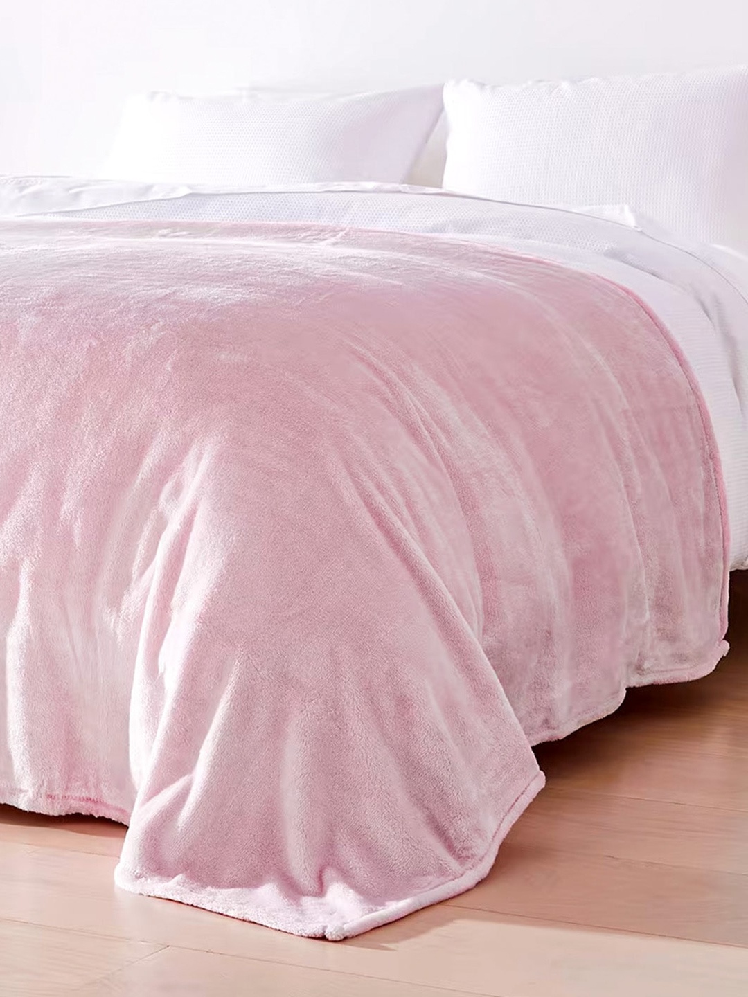 

Anko Pink AC Room 210 GSM Single Bed Blanket