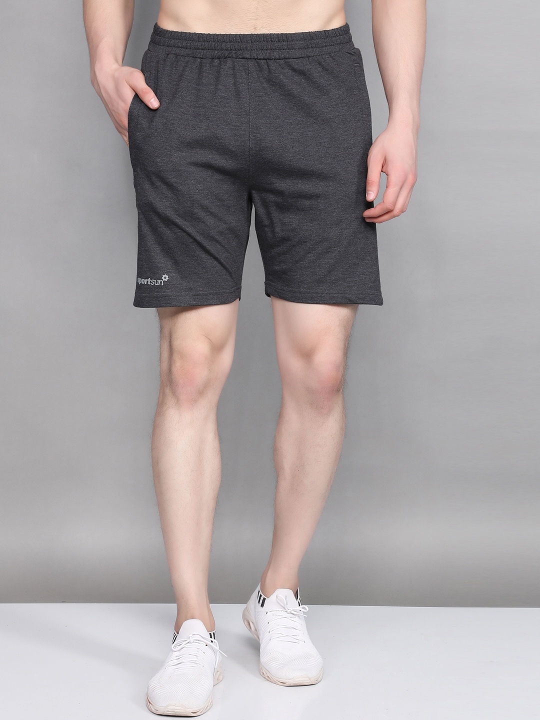 SPORT SUN Men Outdoor Shorts, Brown
