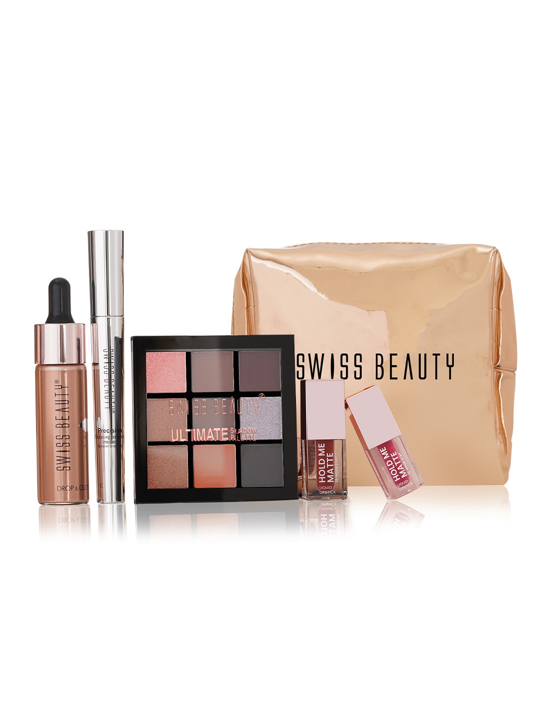 

SWISS BEAUTY Glam Up Makeup Gift Kit, Multi