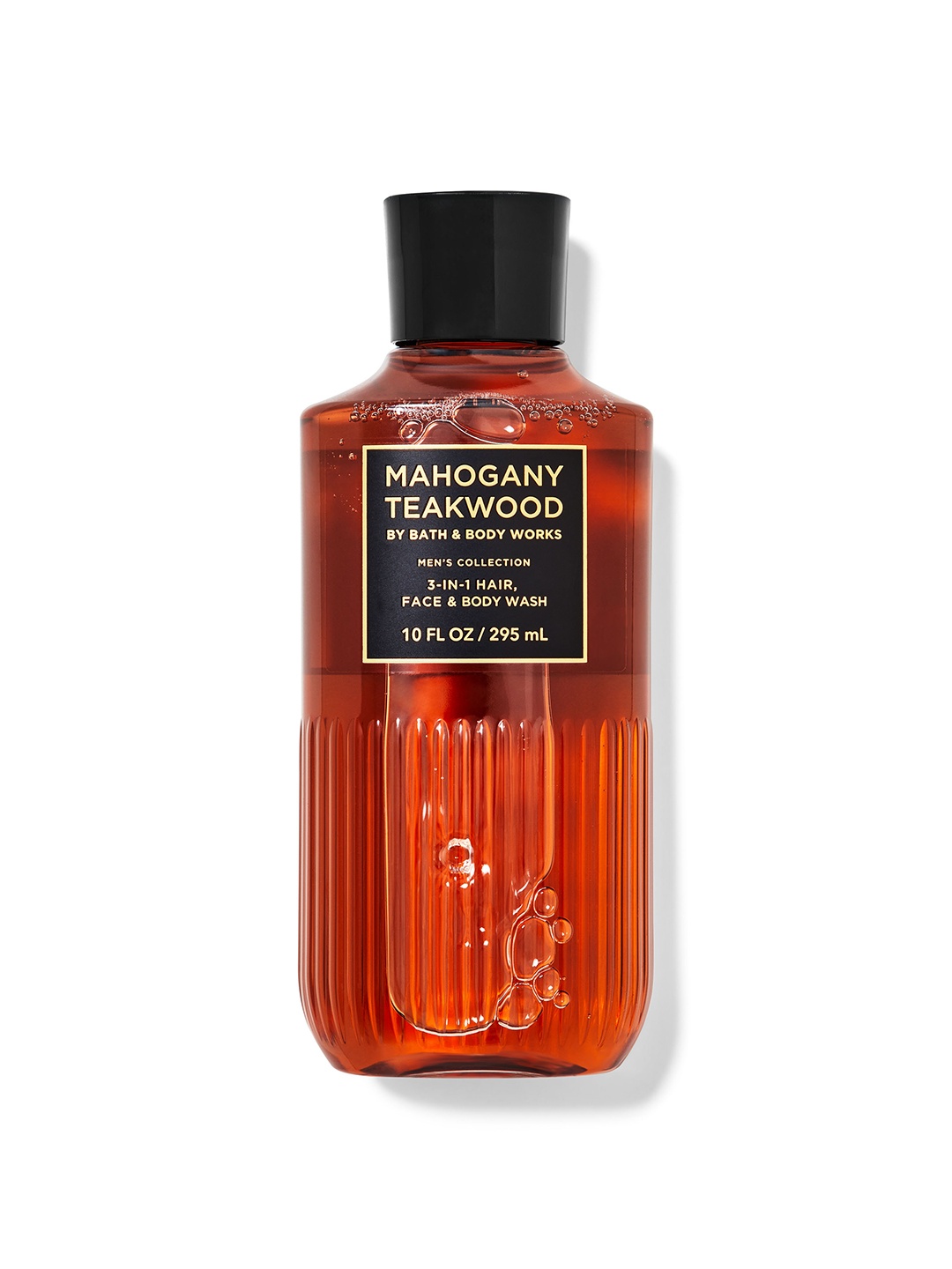 

Bath & Body Works Men Mahogany Teakwood 3-in-1 Hair, Face & Body Wash - 295 ml, Brown