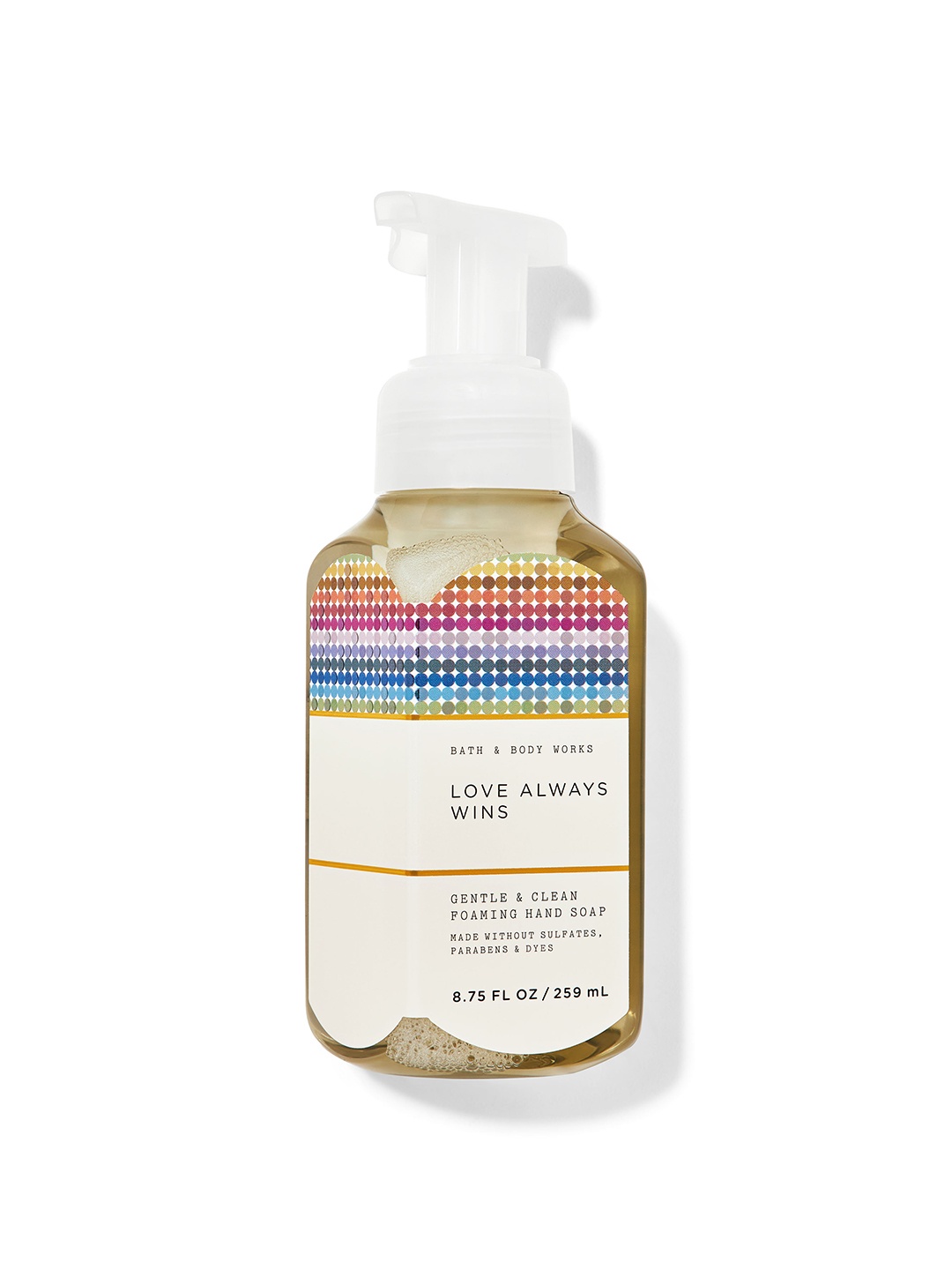 

Bath & Body Works Love Always Wins Gentle & Clean Foaming Hand Soap - 259ml, Beige
