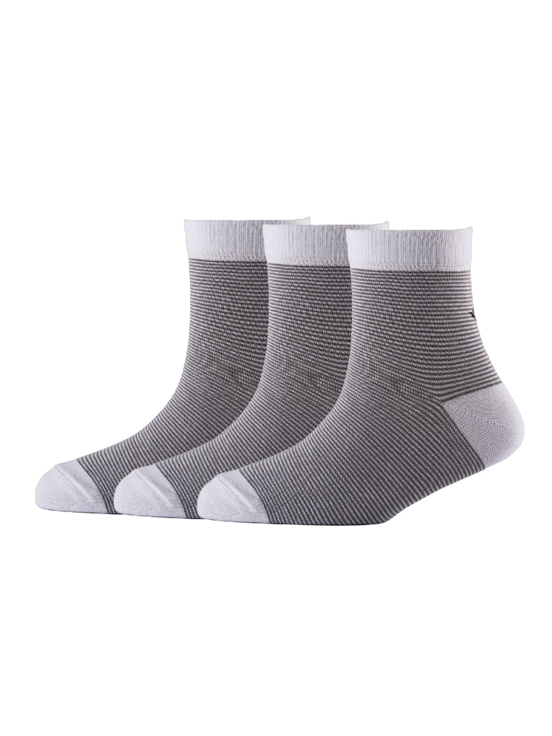 

Cotstyle Men Pack of 3 Cotton Above Ankle-Length Socks, White