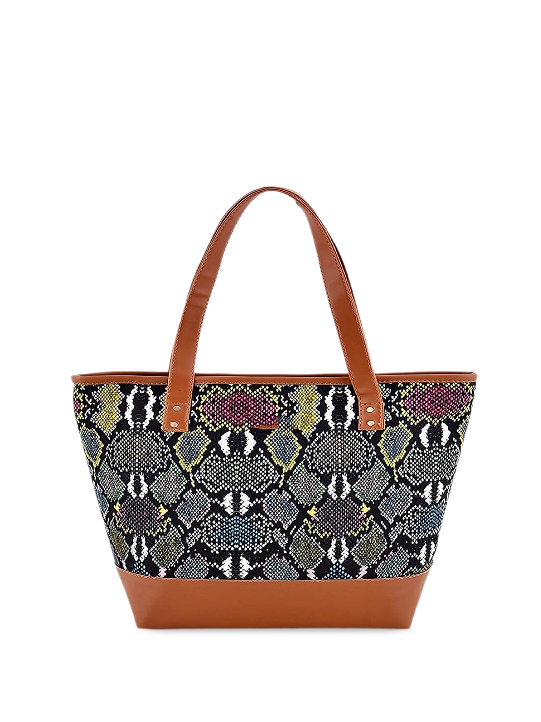 

Anouk Animal Printed Shopper Tote Bag - Laptop Up to 16 inch, White