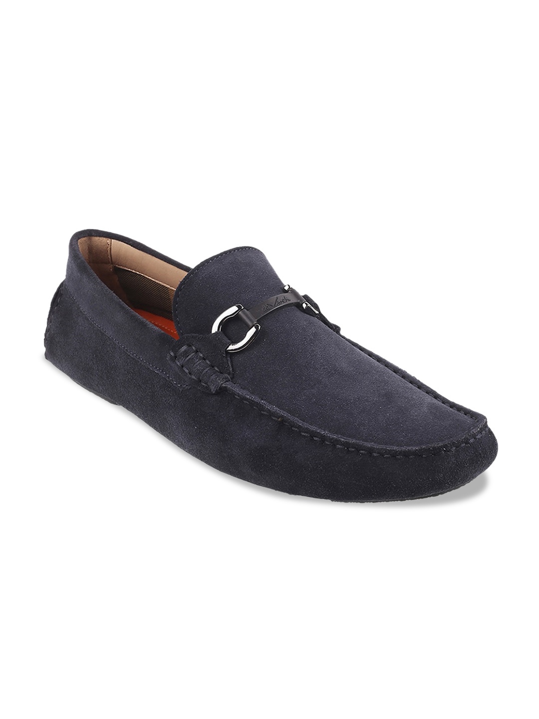 

Metro Men Suede Horsebit Loafers, Navy blue