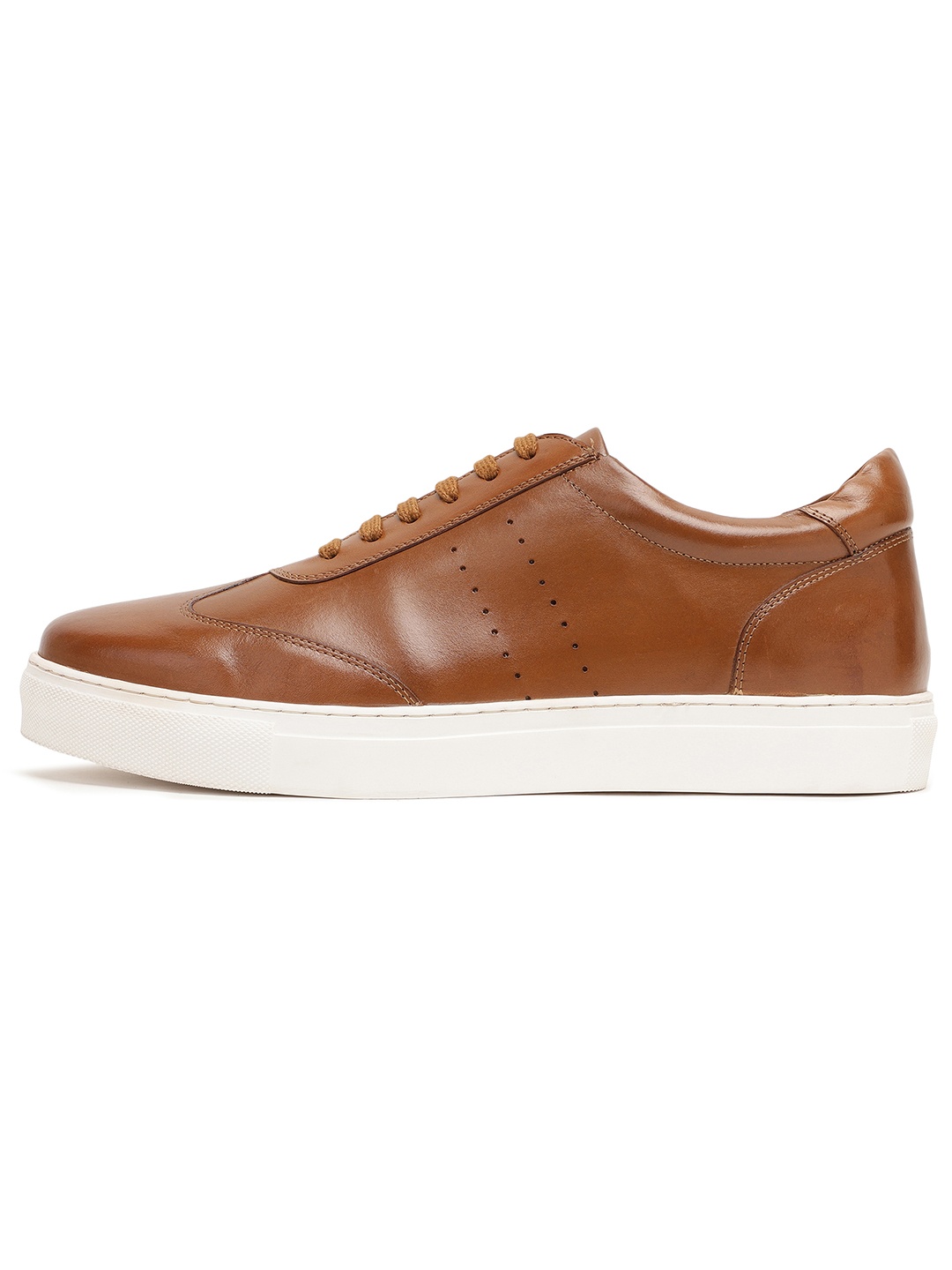 

RARE RABBIT Men Rabat1 Perforated Leather Oxfords, Tan