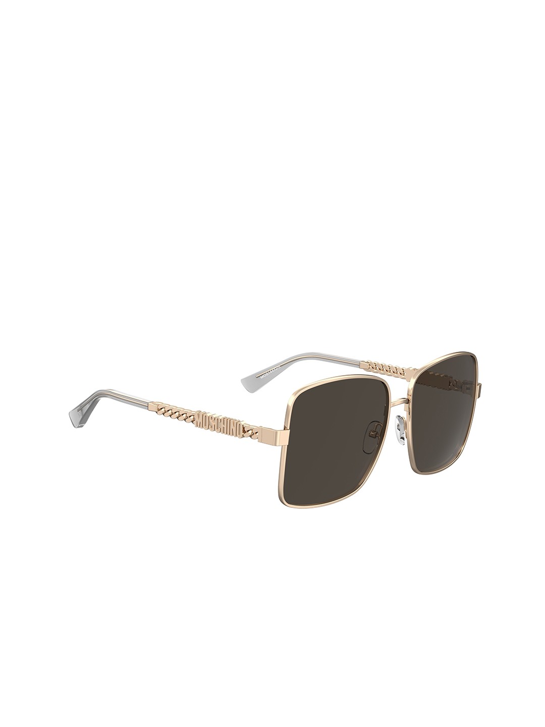 

MOSCHINO Women Square Sunglasses with UV Protected Lens 20565900059IR, Black