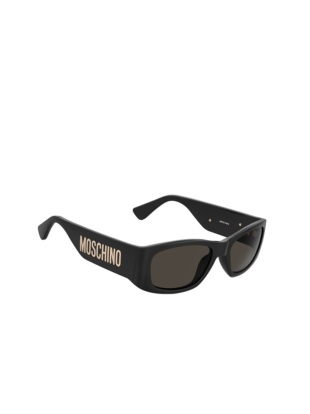 

MOSCHINO Women Rectangle Sunglasses with UV Protected Lens 20566080755IR, Black