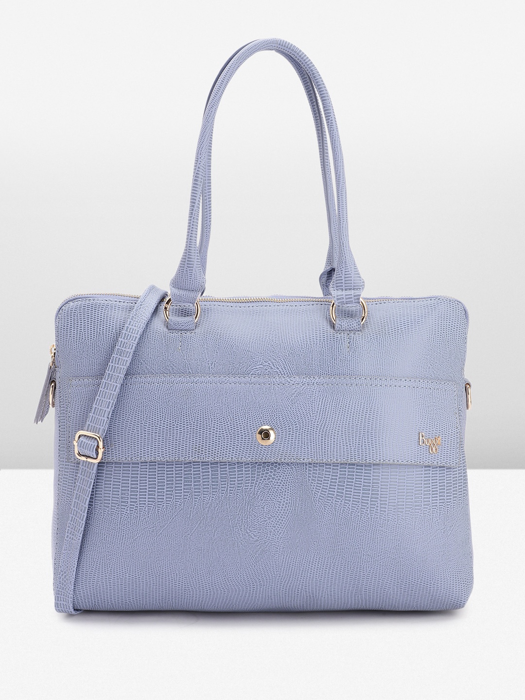 

Baggit Structured Shoulder Bag, Blue