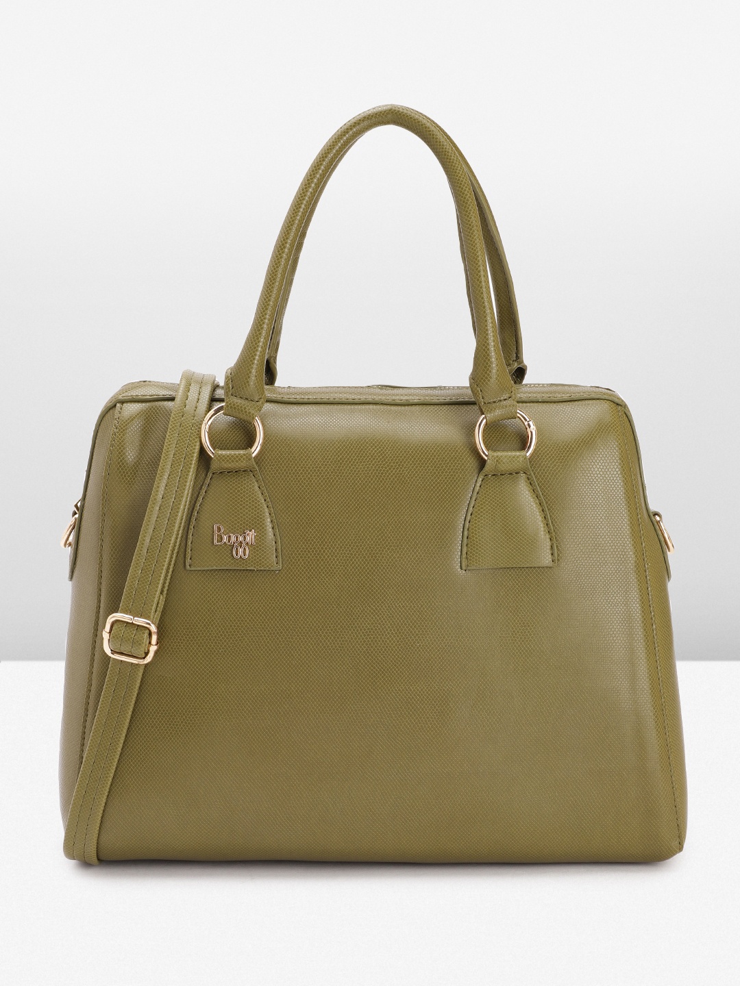 

Baggit Structured Handheld Bag, Green