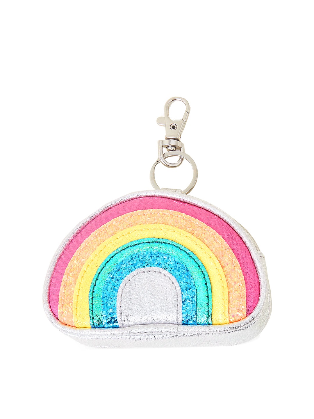 

Accessorize Rainbow Keychain Purse, Multi