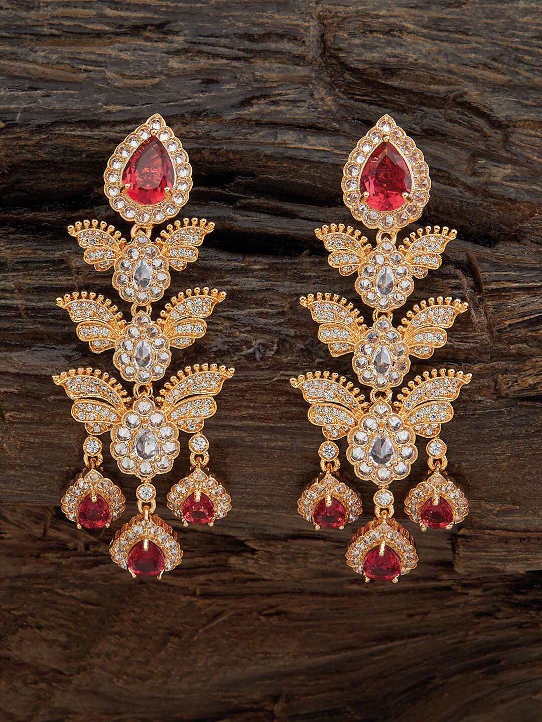 

Kushal's Fashion Jewellery Gold Plated Classic Drop Earrings