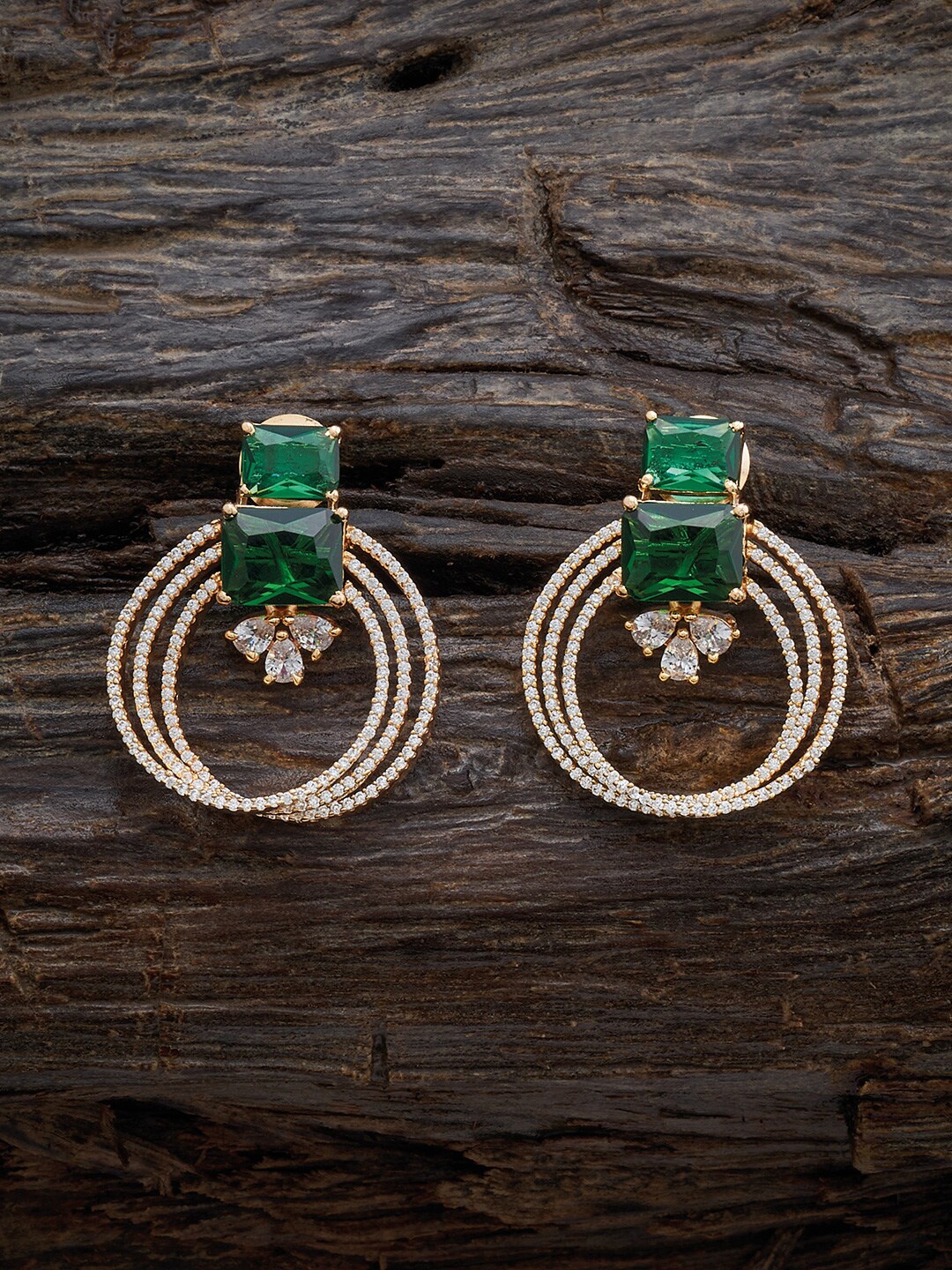 

Kushal's Fashion Jewellery Gold Plated Drop Earrings