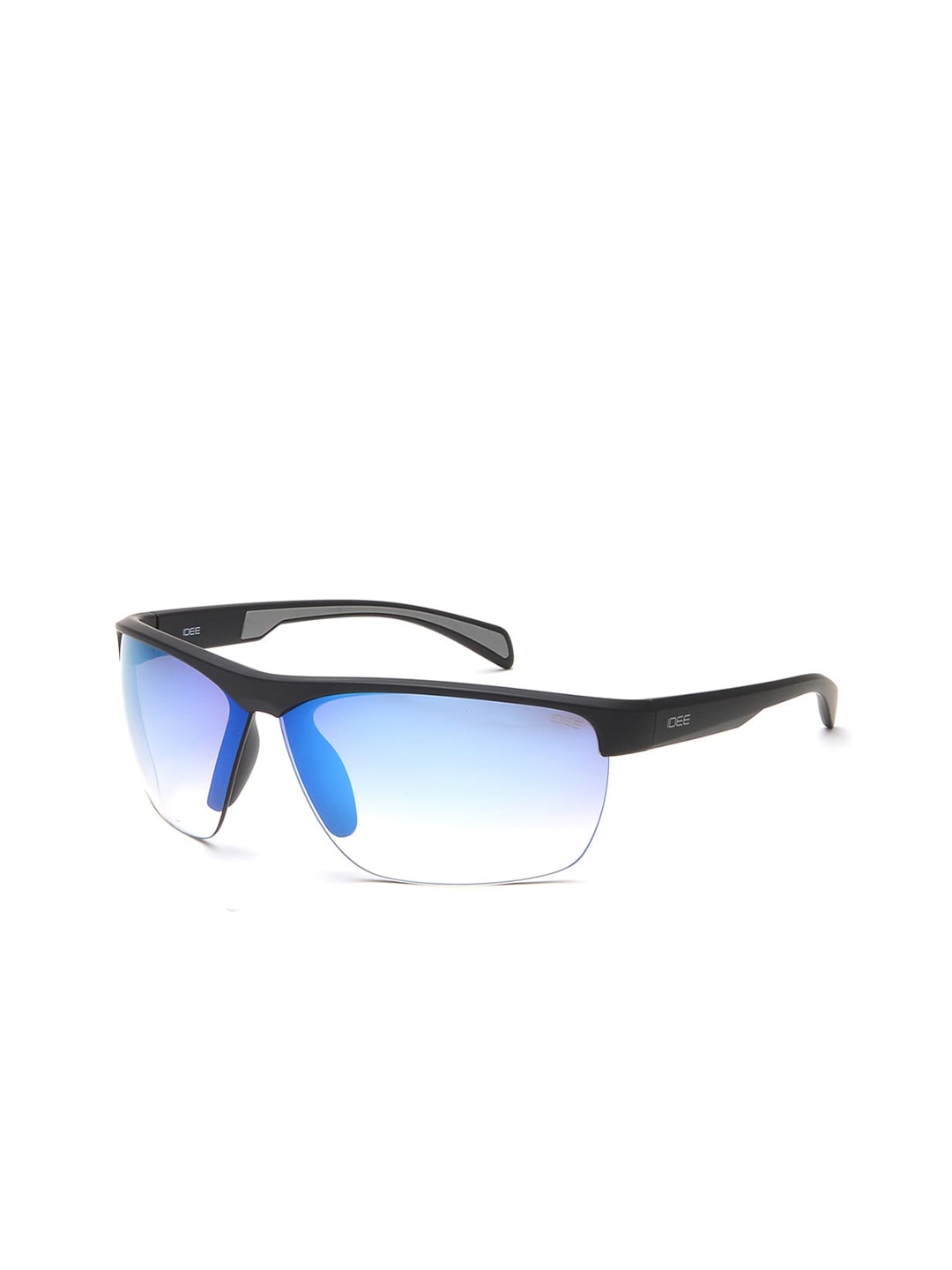 

IDEE Men Blue Sports Sunglasses with UV Protected Lens IDS2840C1SG, Black