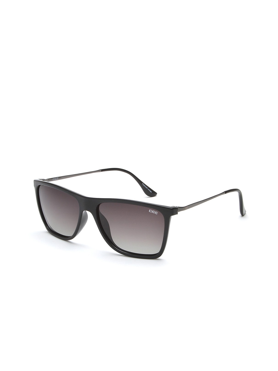 

IDEE Men Wayfarer Sunglasses with UV Protected Lens IDS2804C8PSG, Grey