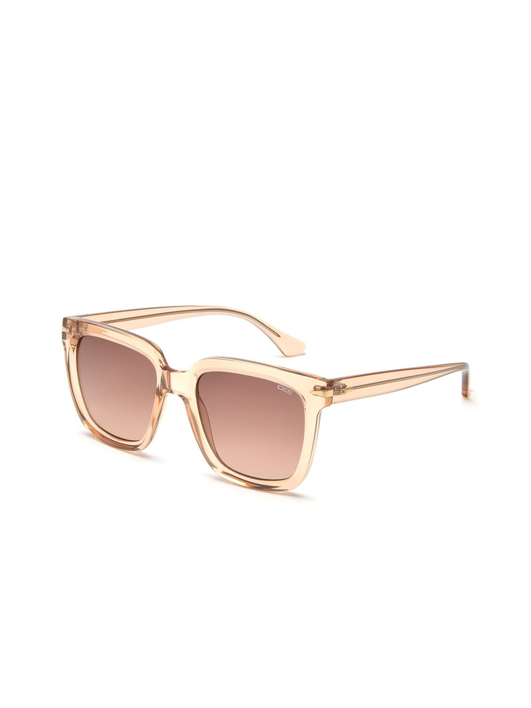 

IDEE Women Square Sunglasses With UV Protected Lens IDS2849C2SG, Brown