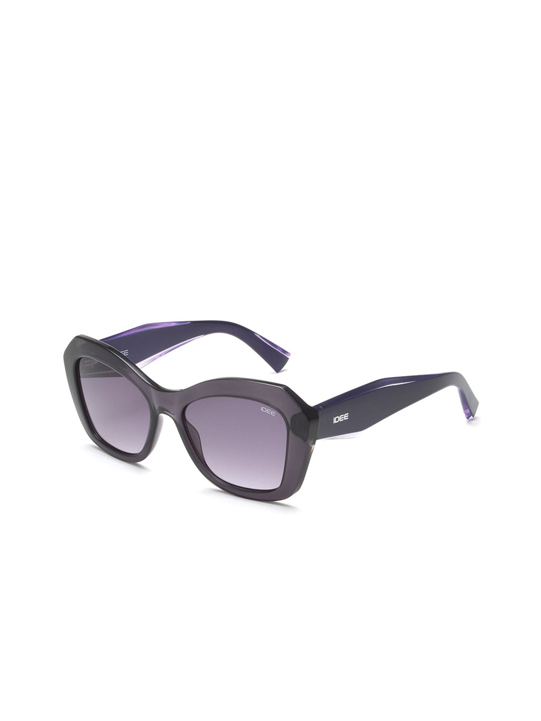 

IDEE Women Cateye Sunglasses With UV Protected Lens IDS2848C2SG, Violet