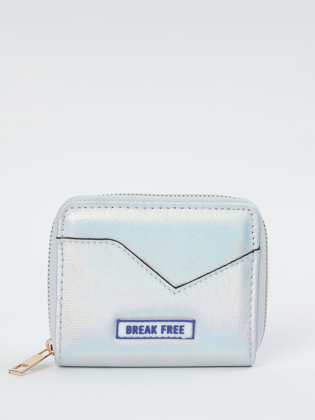 

max Women Zip Around Wallet, Blue