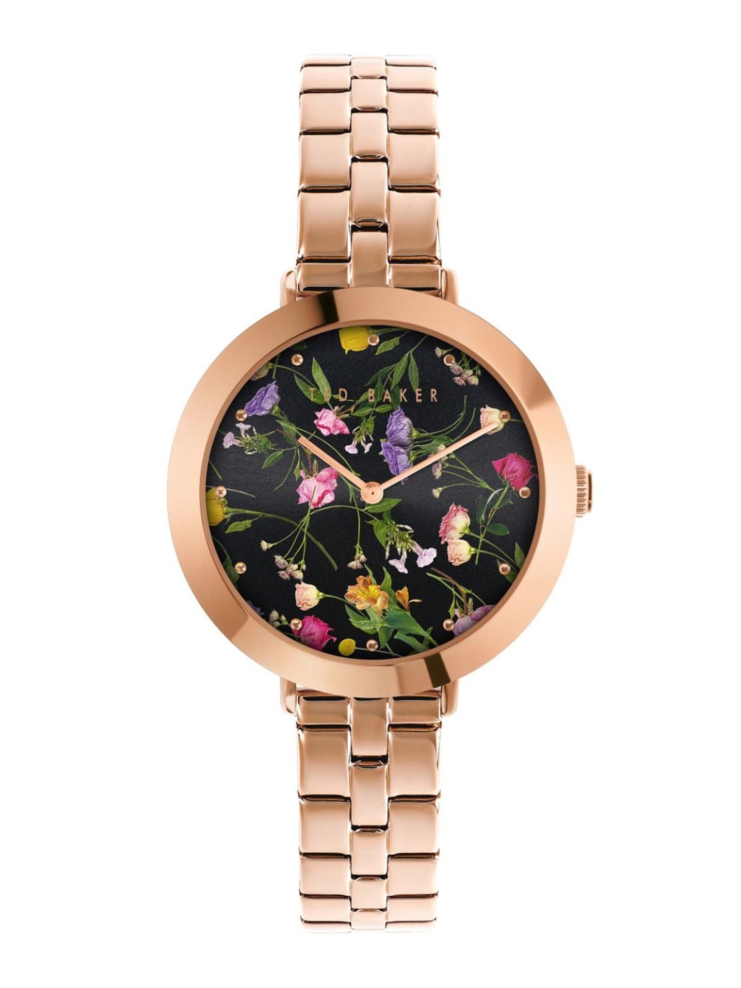 

Ted Baker Women Printed Dial & Bracelet Style Straps Analogue Watch BKPAMS303, Black