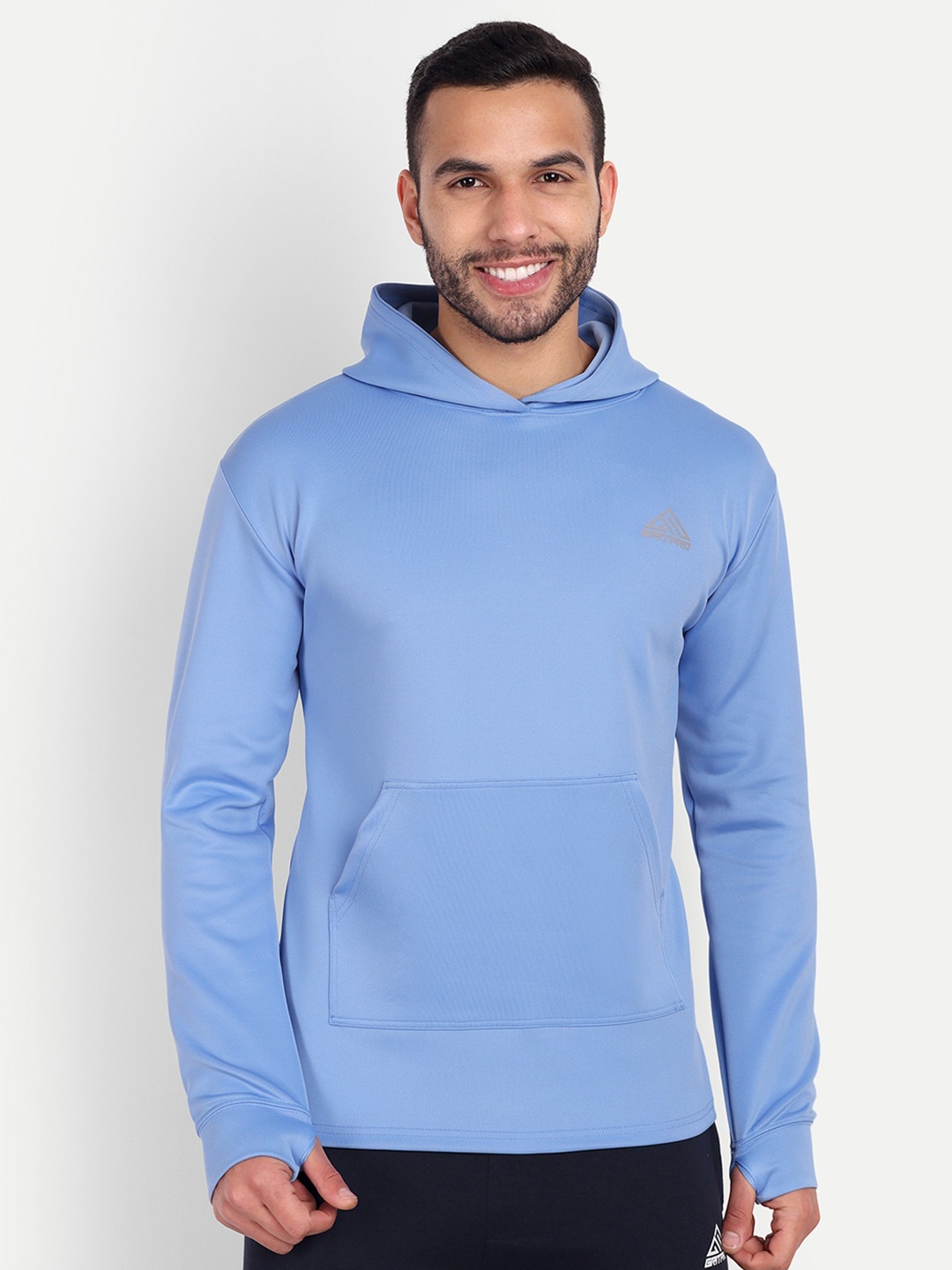 

GRITPRO Hooded Kangaroo Pocket Sweatshirt, Blue