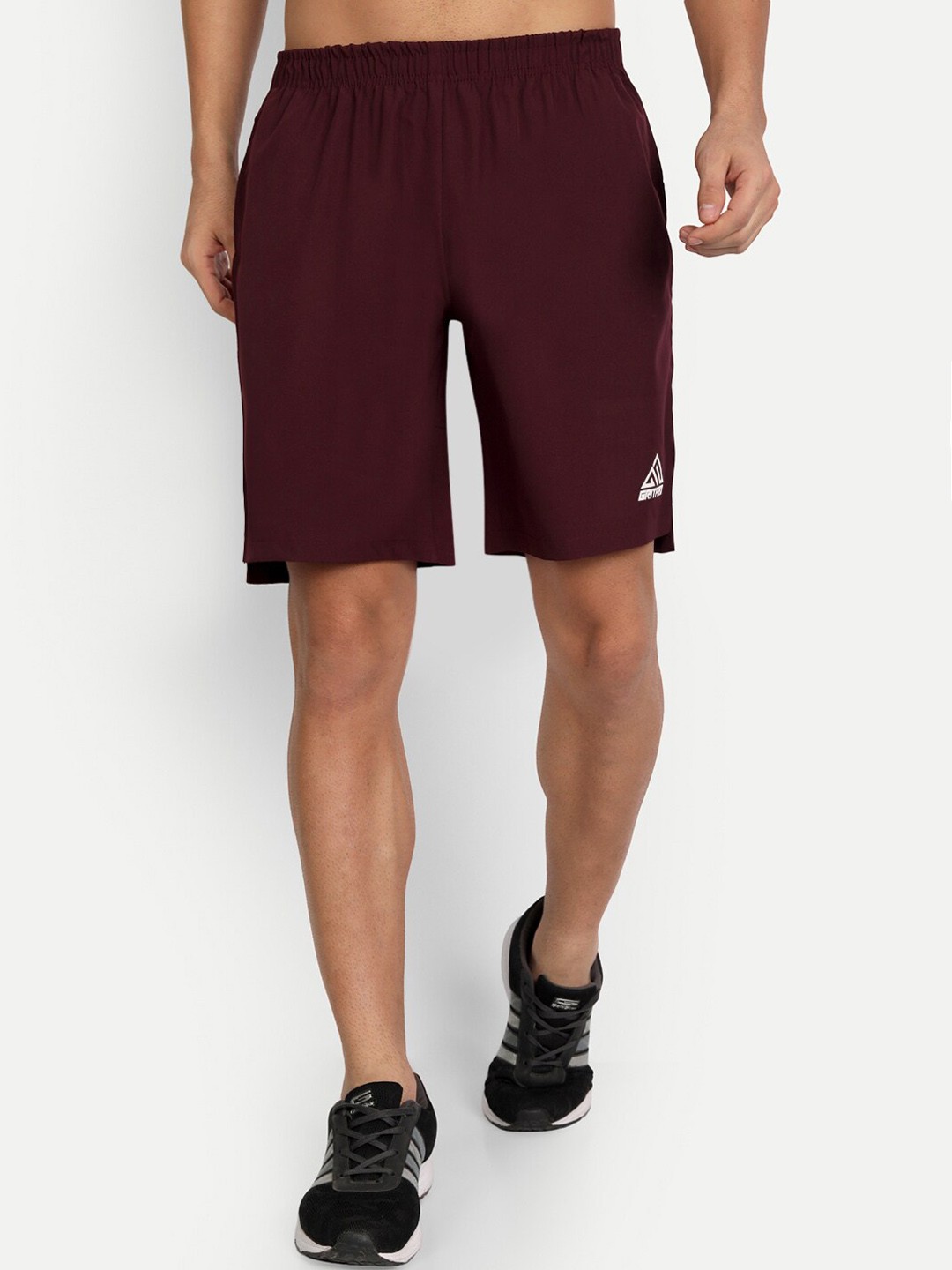 

GRITPRO Men Training or Gym Shorts, Maroon