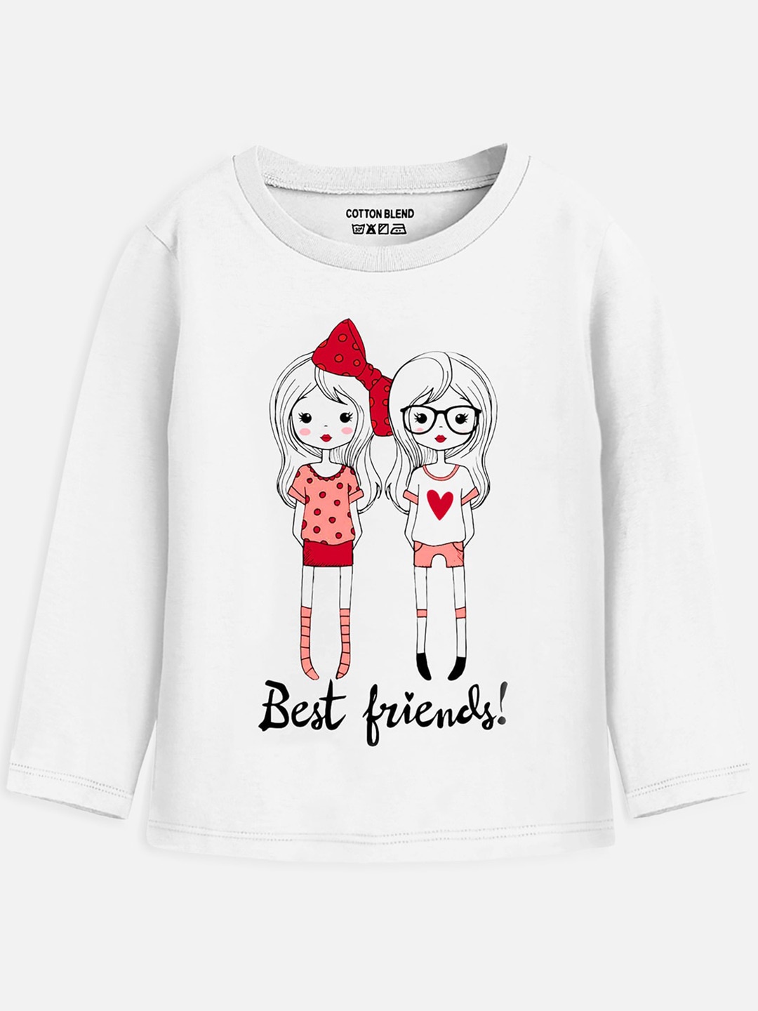 

Trampoline Girls Graphic Printed T-shirt, White