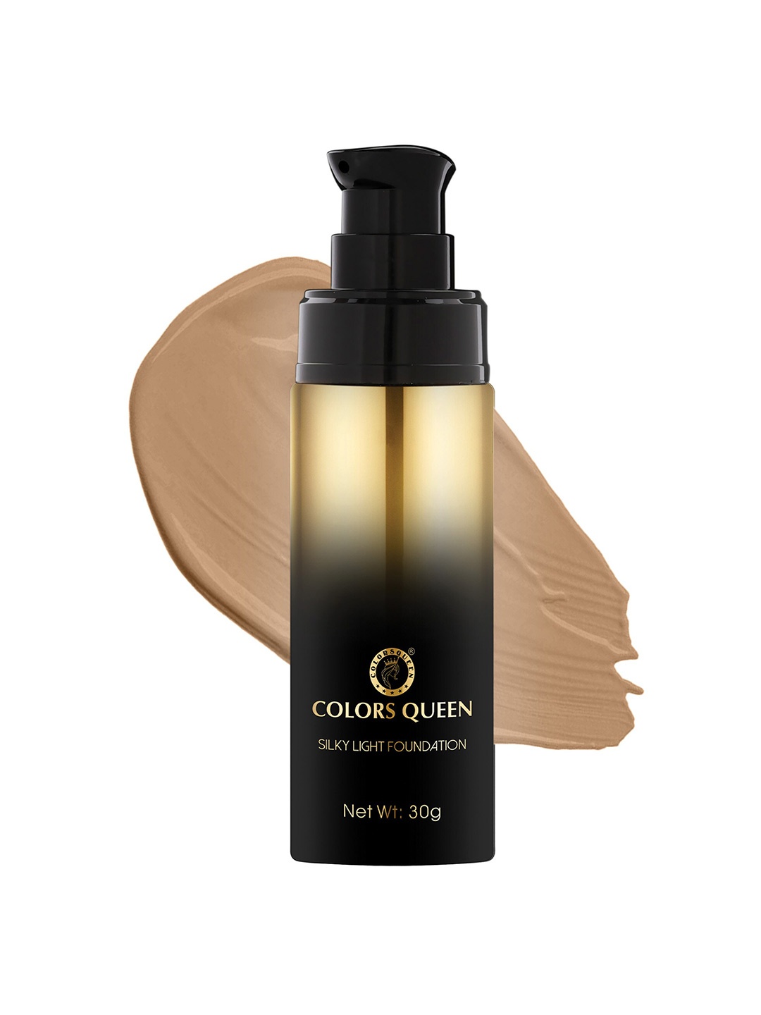 

Colors Queen Silky Light Soft Moisturizer Foundation - Classic Ivory - 30g - 05, Beige
