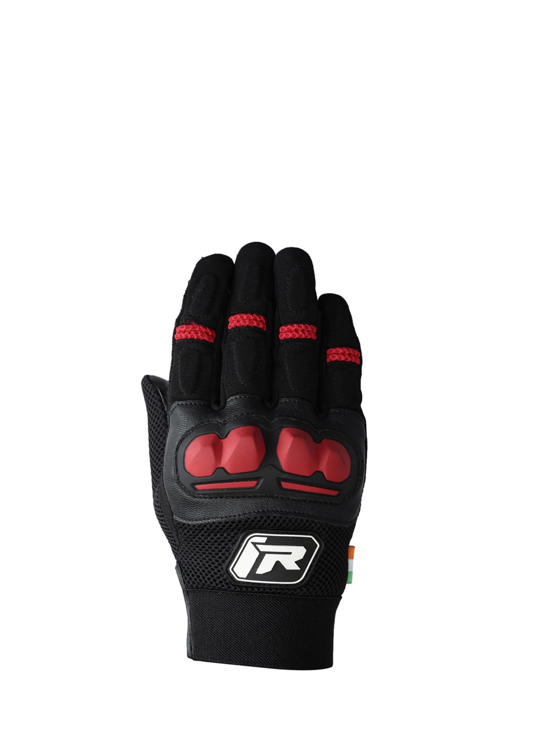

TVS Men Colourblocked Bike Riding Gloves, Black