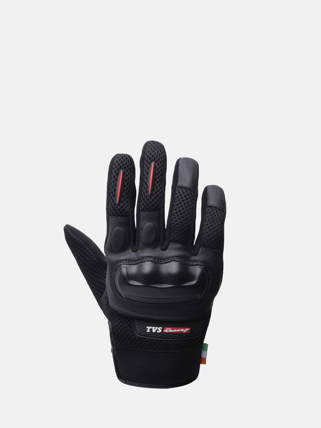 

TVS Men Colourblocked Bike Riding Gloves, Black