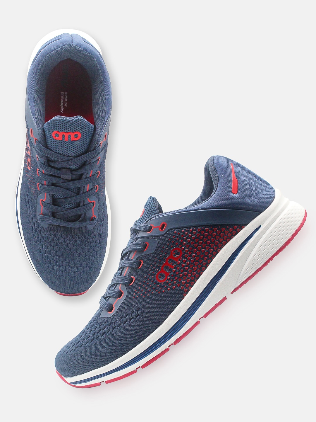 

AMP Men Training or Gym Shoes, Navy blue