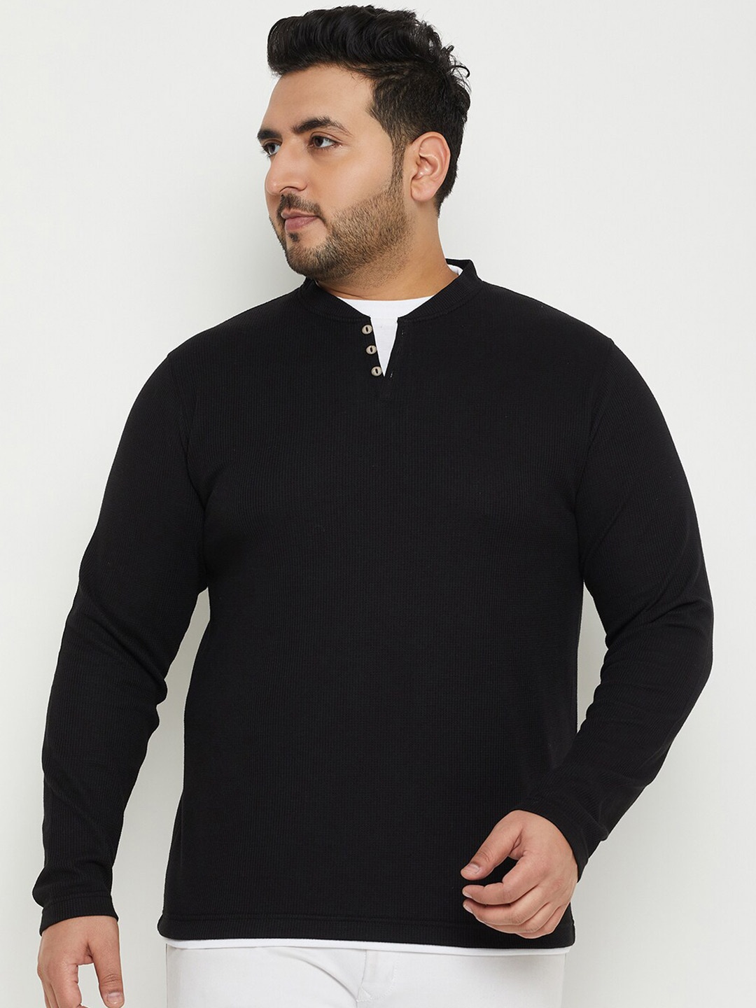 

Club York Polo Collar Pockets T-shirt, Black