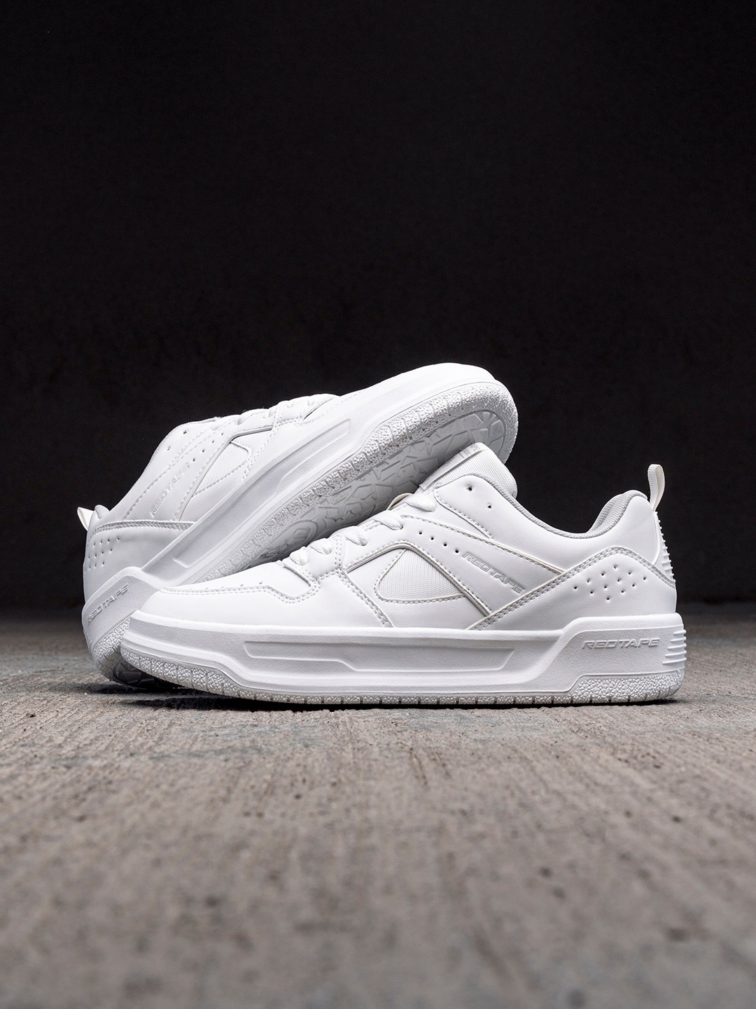 

Red Tape Men Solid Sneakers, White