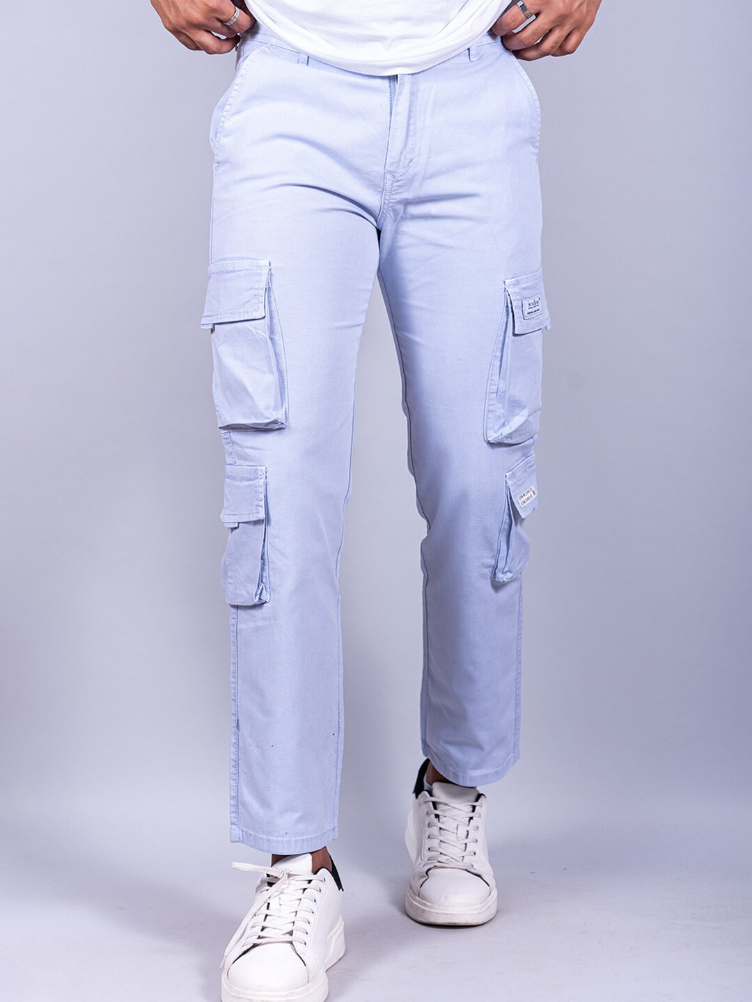 

Tistabene Men Mid Rise Cargo, Blue