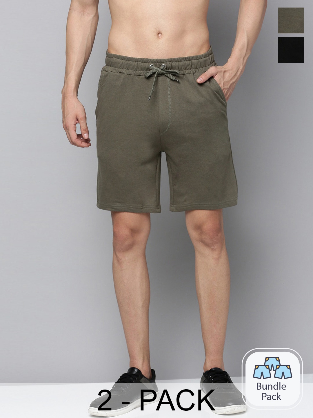 Urban Dog Men Sports Shorts, Black